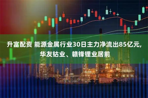 升富配资 能源金属行业30日主力净流出85亿元, 华友钴业、赣锋锂业居前
